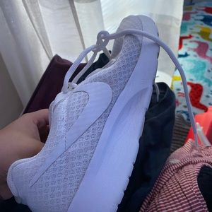 Nike white shoes